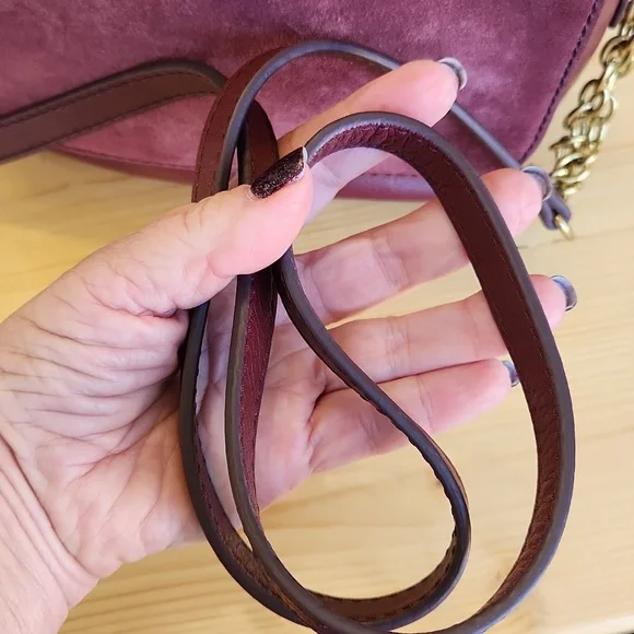 Fossil Aria Cabernet Small Crossbody Shoulder Bag - Picture 17 of 17